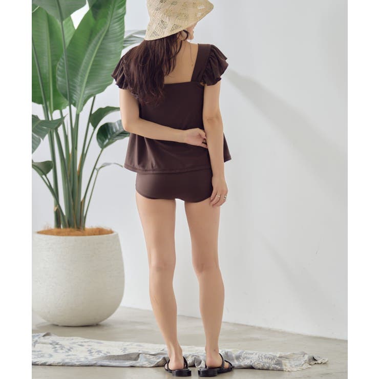 【CIAOPANIC TYPY】ショルダーフリル水着2点セット | PAL GROUP OUTLET | 詳細画像13 