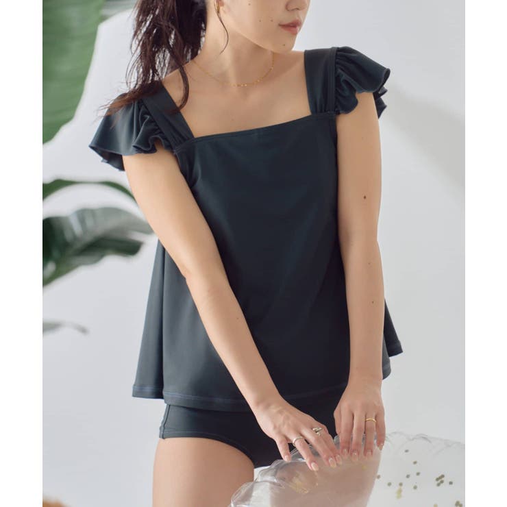 【CIAOPANIC TYPY】ショルダーフリル水着2点セット | PAL GROUP OUTLET | 詳細画像17 