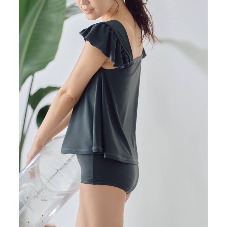 【CIAOPANIC TYPY】ショルダーフリル水着2点セット | PAL GROUP OUTLET | 詳細画像18 