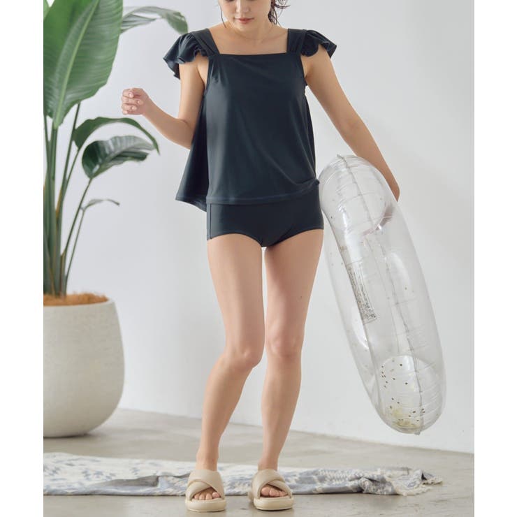 【CIAOPANIC TYPY】ショルダーフリル水着2点セット | PAL GROUP OUTLET | 詳細画像21 