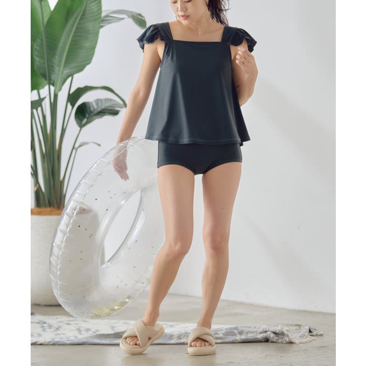 【CIAOPANIC TYPY】ショルダーフリル水着2点セット | PAL GROUP OUTLET | 詳細画像22 