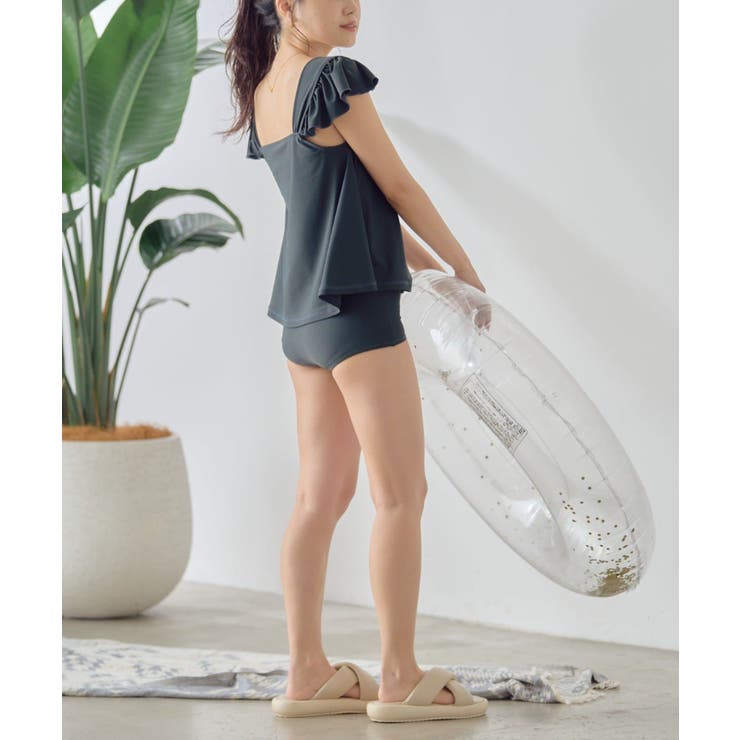 【CIAOPANIC TYPY】ショルダーフリル水着2点セット | PAL GROUP OUTLET | 詳細画像23 