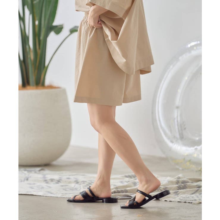 【CIAOPANIC TYPY】シアーサッカーカバーアップラッシュショーツ | PAL GROUP OUTLET | 詳細画像4 