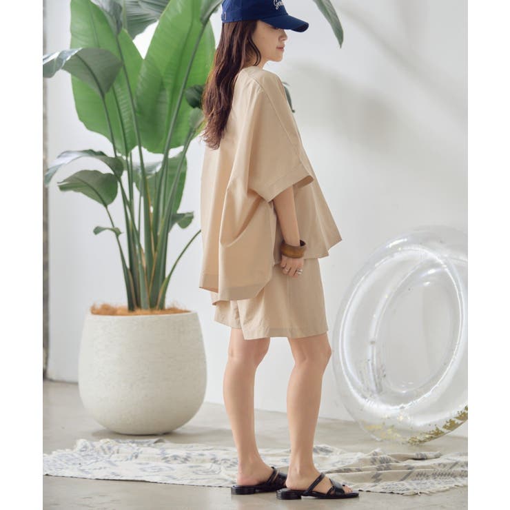 【CIAOPANIC TYPY】シアーサッカーカバーアップラッシュショーツ | PAL GROUP OUTLET | 詳細画像9 