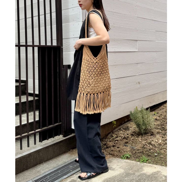 【CIAOPANIC TYPY】ノーカラーリネン混ジレ | PAL GROUP OUTLET | 詳細画像8 