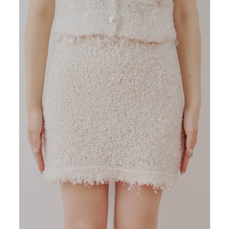 【Chico】ツイードフリンジミニSKT | PAL GROUP OUTLET | 詳細画像23 