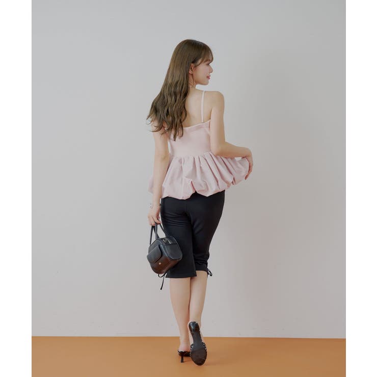 【Chico】紐取り外しペプラムドッキングベアトップ | PAL GROUP OUTLET | 詳細画像30 