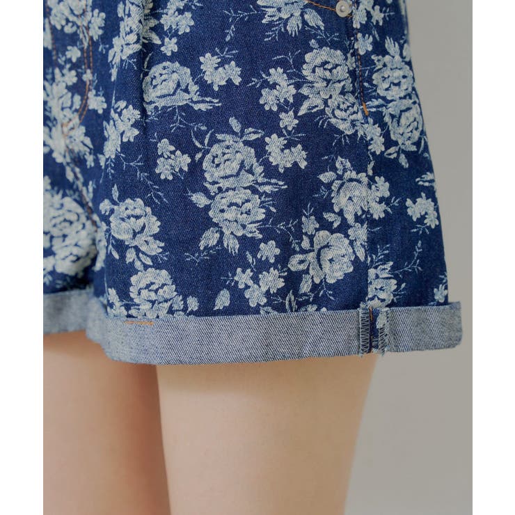 【Chico】フラワープリントデニムSPT | PAL GROUP OUTLET | 詳細画像27 