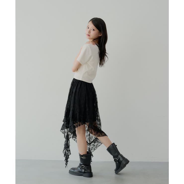 【Chico】ドロップフリルロングSK | PAL GROUP OUTLET | 詳細画像14 