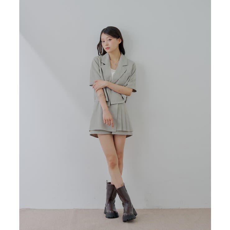 【Chico】半袖ダブルジャケット | PAL GROUP OUTLET | 詳細画像24 