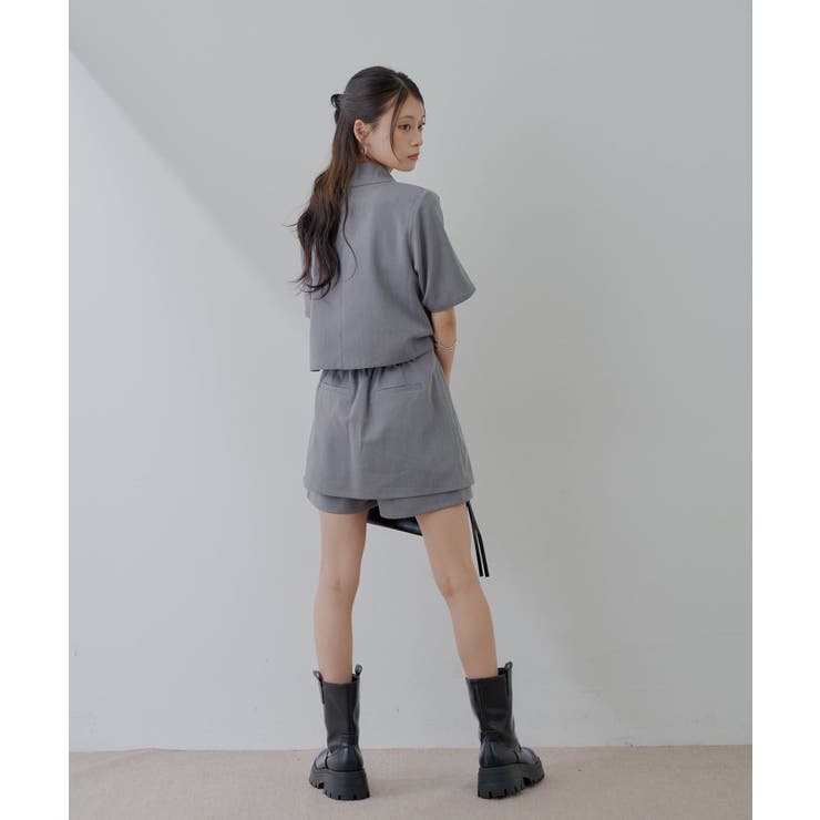 【Chico】半袖ダブルジャケット | PAL GROUP OUTLET | 詳細画像4 