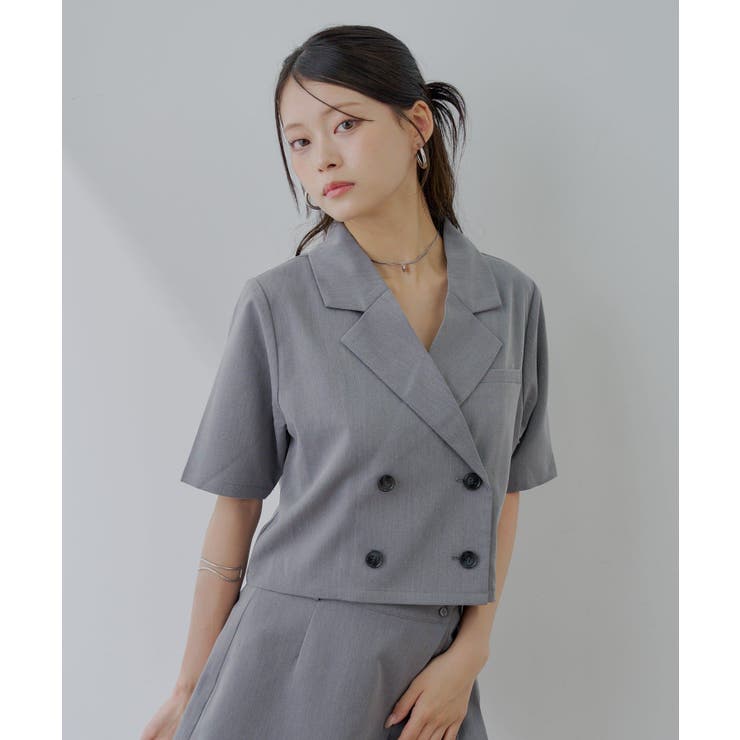 【Chico】半袖ダブルジャケット | PAL GROUP OUTLET | 詳細画像5 