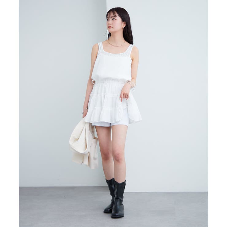 【mystic】ティアードキャミチュニック | PAL GROUP OUTLET | 詳細画像16 