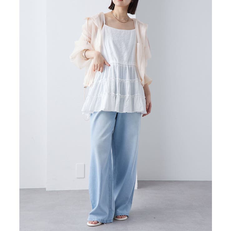 【mystic】ティアードキャミチュニック | PAL GROUP OUTLET | 詳細画像18 