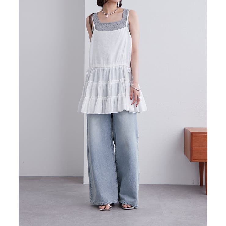 【mystic】ティアードキャミチュニック | PAL GROUP OUTLET | 詳細画像6 