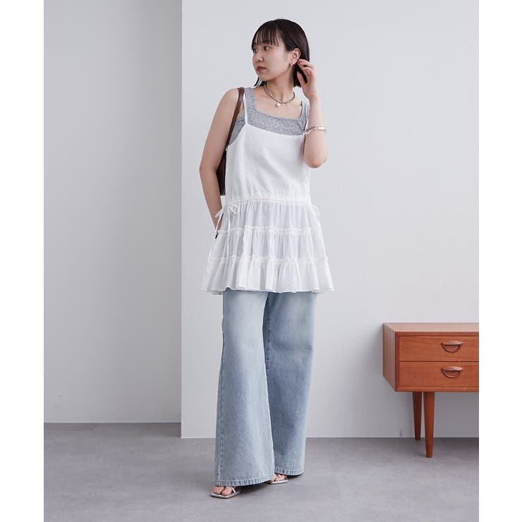 【mystic】ティアードキャミチュニック | PAL GROUP OUTLET | 詳細画像7 