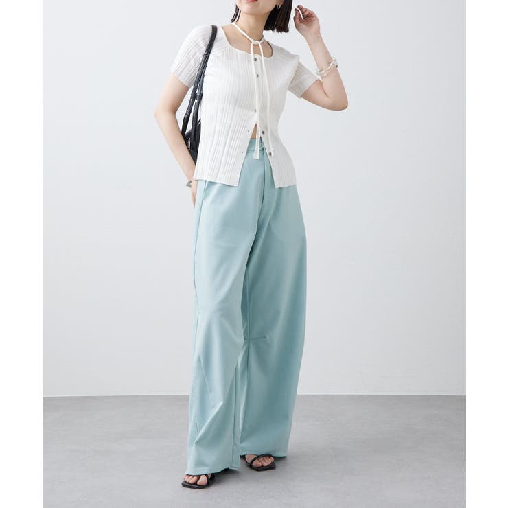 【mystic】チョーカーリブニット | PAL GROUP OUTLET | 詳細画像9 