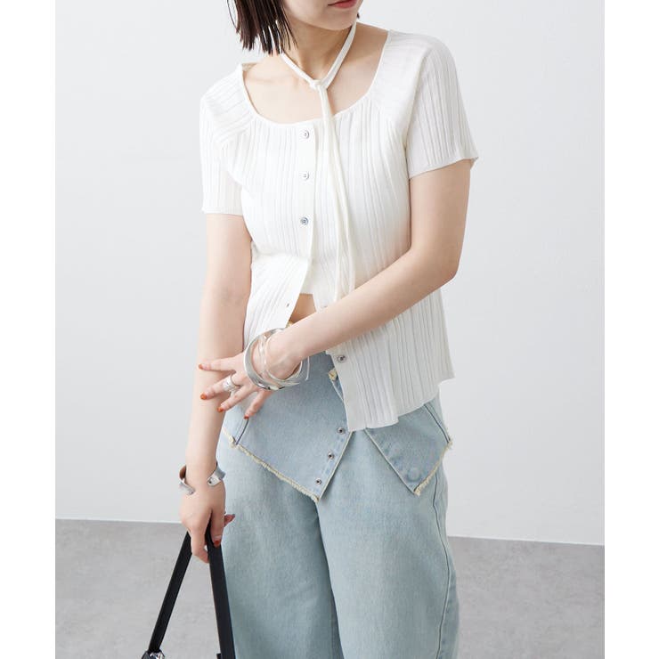 【mystic】チョーカーリブニット | PAL GROUP OUTLET | 詳細画像5 