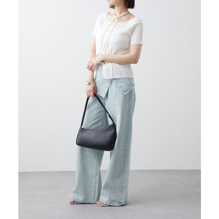 【mystic】チョーカーリブニット | PAL GROUP OUTLET | 詳細画像6 