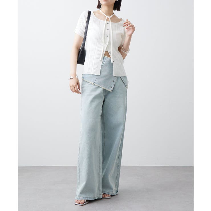 【mystic】チョーカーリブニット | PAL GROUP OUTLET | 詳細画像7 