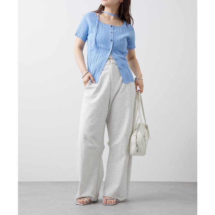 【mystic】チョーカーリブニット | PAL GROUP OUTLET | 詳細画像16 