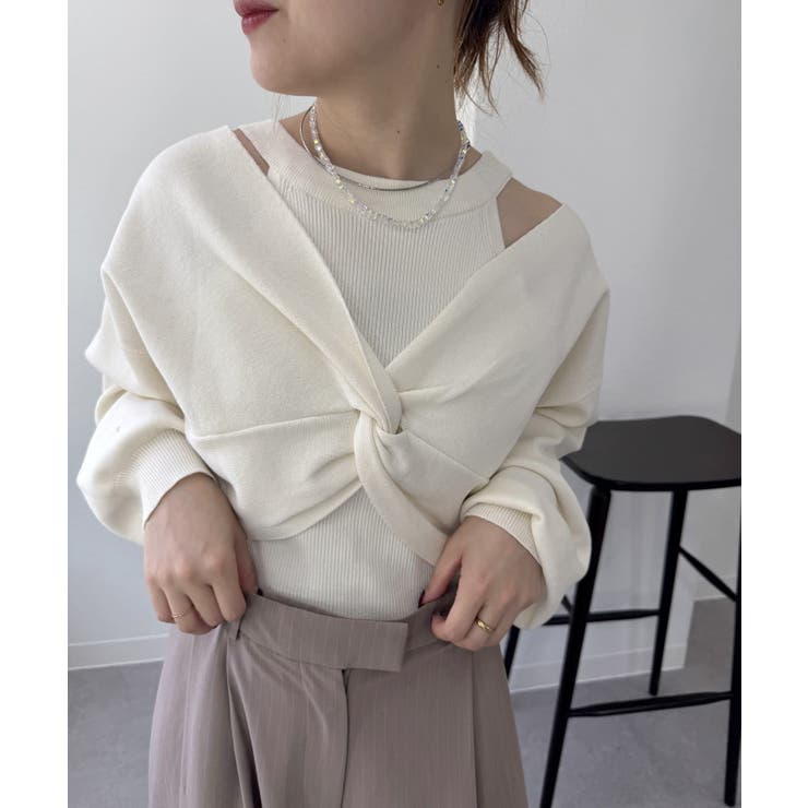 【mystic】クロスニットSET | PAL GROUP OUTLET | 詳細画像3 