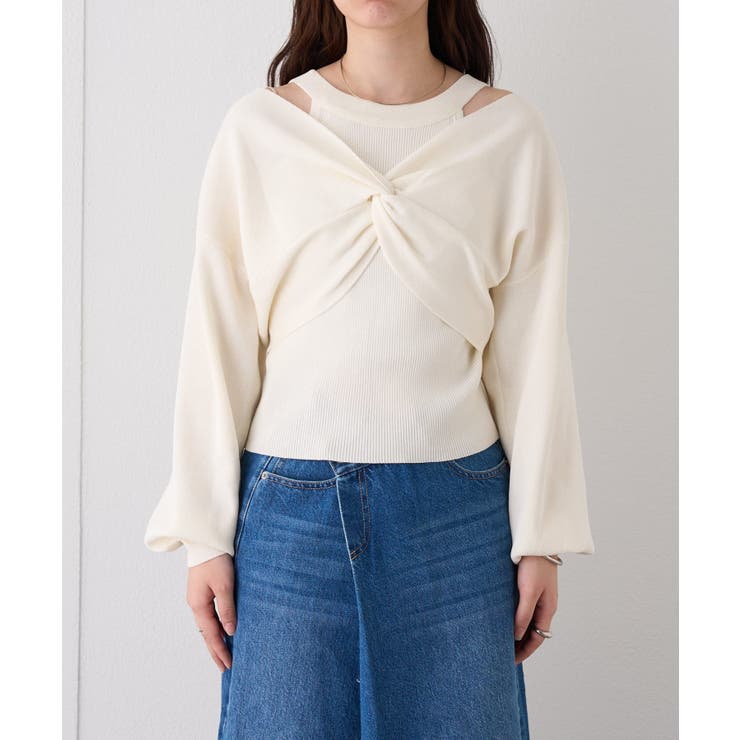 【mystic】クロスニットSET | PAL GROUP OUTLET | 詳細画像5 