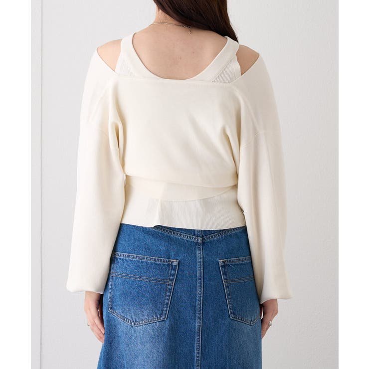 【mystic】クロスニットSET | PAL GROUP OUTLET | 詳細画像8 