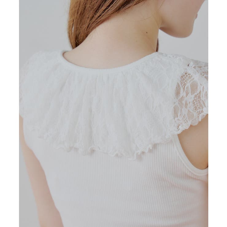 【Chico】レースドロップノースリリブT | PAL GROUP OUTLET | 詳細画像31 