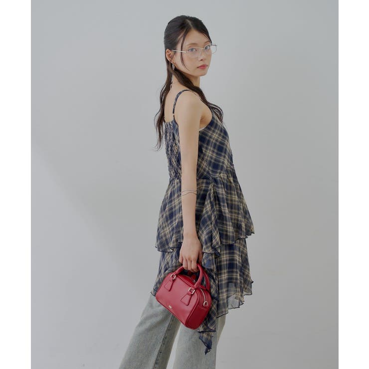 【Chico】ティアードサイドドロップフリルミニOP | PAL GROUP OUTLET | 詳細画像14 