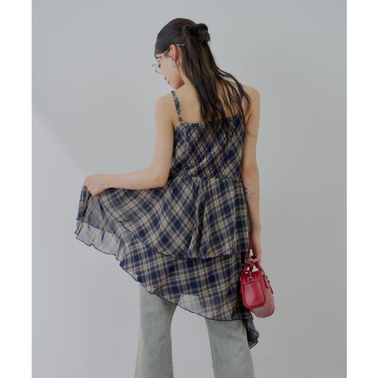 【Chico】ティアードサイドドロップフリルミニOP | PAL GROUP OUTLET | 詳細画像15 