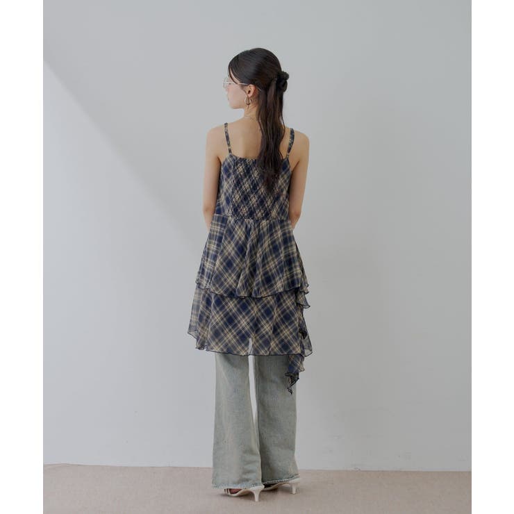 【Chico】ティアードサイドドロップフリルミニOP | PAL GROUP OUTLET | 詳細画像17 