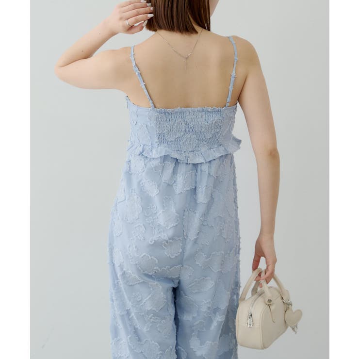 【Chico】シアーフラワーホルターネックベアサロペット | PAL GROUP OUTLET | 詳細画像19 