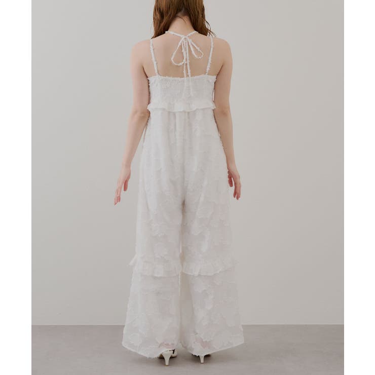 【Chico】シアーフラワーホルターネックベアサロペット | PAL GROUP OUTLET | 詳細画像23 