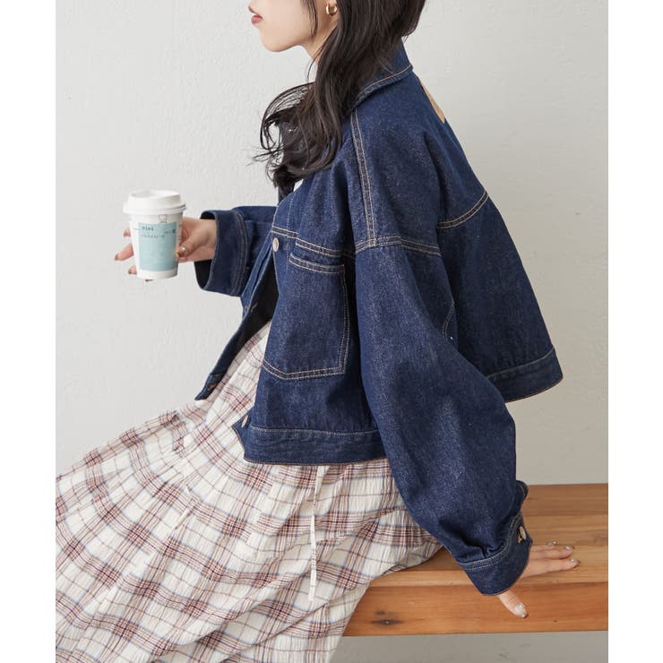 【w closet】ショートGジャン | PAL GROUP OUTLET | 詳細画像4 