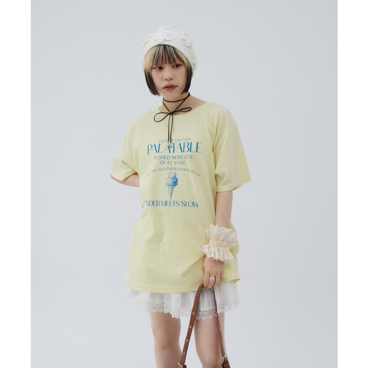 【w closet】アイスプリントBIGTee | PAL GROUP OUTLET | 詳細画像36 