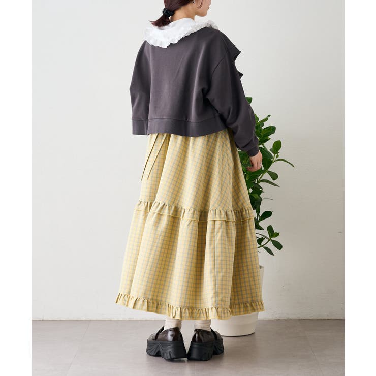 【w closet】肩スリットロゴスウェット | PAL GROUP OUTLET | 詳細画像12 