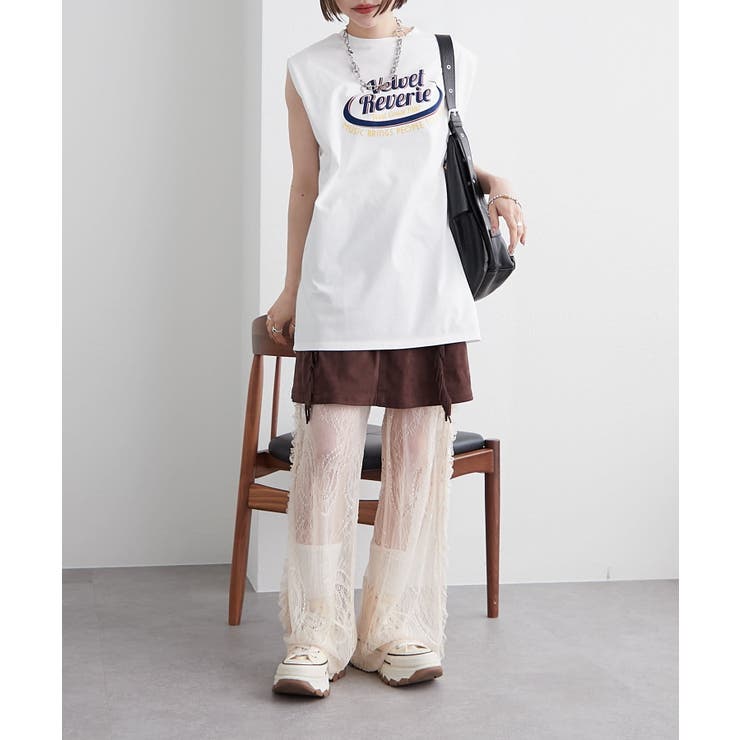 【w closet】ロゴノースリタンクT | PAL GROUP OUTLET | 詳細画像10 