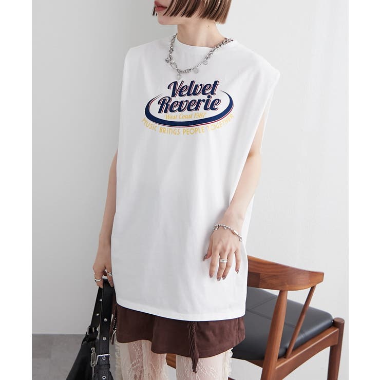 【w closet】ロゴノースリタンクT | PAL GROUP OUTLET | 詳細画像2 