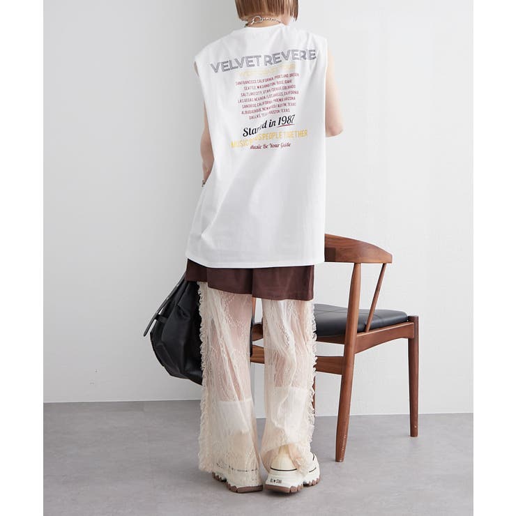 【w closet】ロゴノースリタンクT | PAL GROUP OUTLET | 詳細画像7 