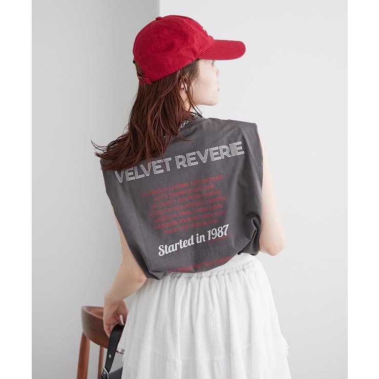 【w closet】ロゴノースリタンクT | PAL GROUP OUTLET | 詳細画像17 