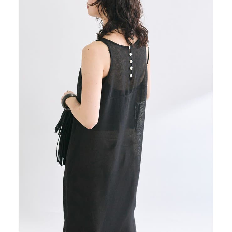 【RIVE DROITE】カラミメッシュリーンワンピース | PAL GROUP OUTLET | 詳細画像7 