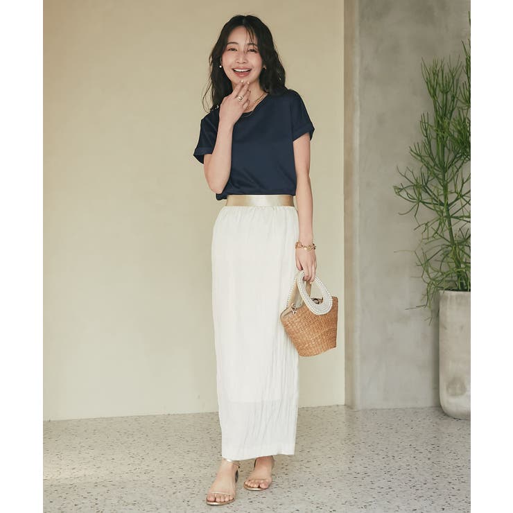 【La boutique BonBon】フィブリルツイルナローSK | PAL GROUP OUTLET | 詳細画像4 