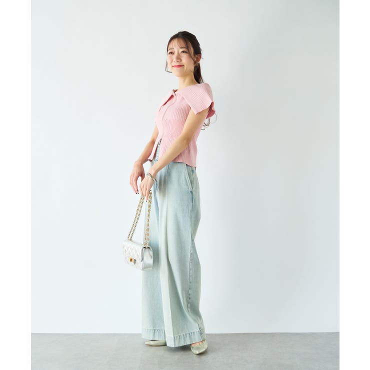 【La boutique BonBon】ZIP２WAYニット | PAL GROUP OUTLET | 詳細画像16 