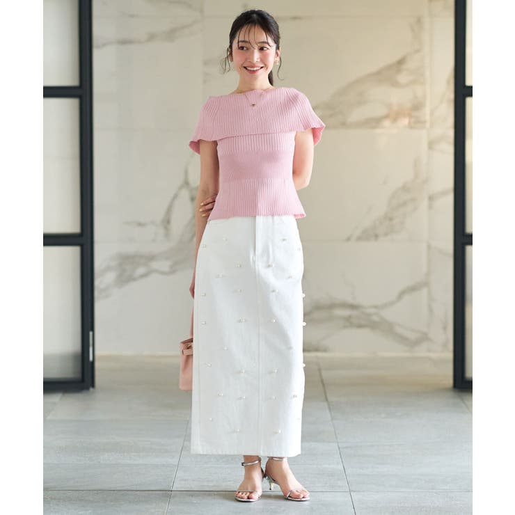 【La boutique BonBon】ZIP２WAYニット | PAL GROUP OUTLET | 詳細画像4 