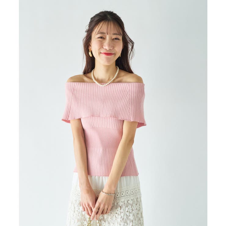 【La boutique BonBon】ZIP２WAYニット | PAL GROUP OUTLET | 詳細画像6 