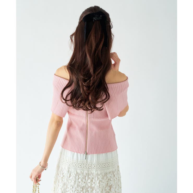 【La boutique BonBon】ZIP２WAYニット | PAL GROUP OUTLET | 詳細画像8 