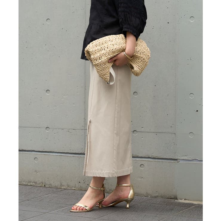 【un dix cors】ストレッチナロースカート | PAL GROUP OUTLET | 詳細画像5 