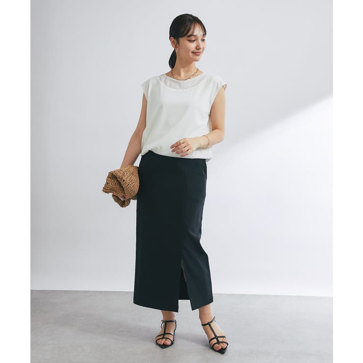 【un dix cors】ストレッチナロースカート | PAL GROUP OUTLET | 詳細画像35 