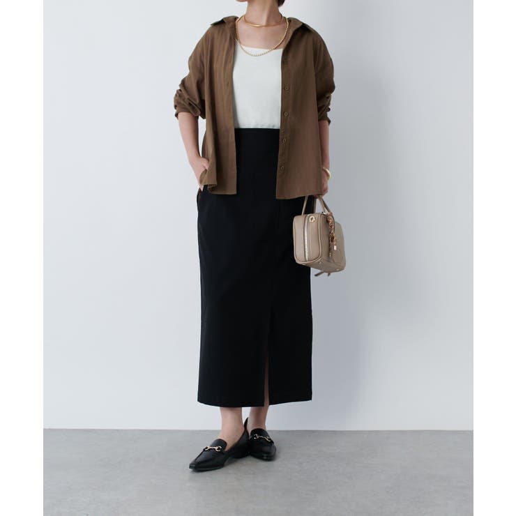 【un dix cors】ストレッチナロースカート | PAL GROUP OUTLET | 詳細画像31 